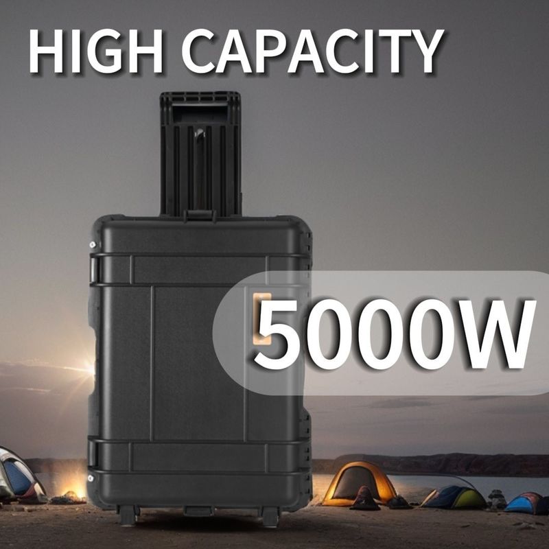 610*440*250 mm Μεγάλης χωρητικότητας φορητό σταθμό ηλεκτροπαραγωγής για εξωτερική φόρτιση ηλιακών συλλεκτών