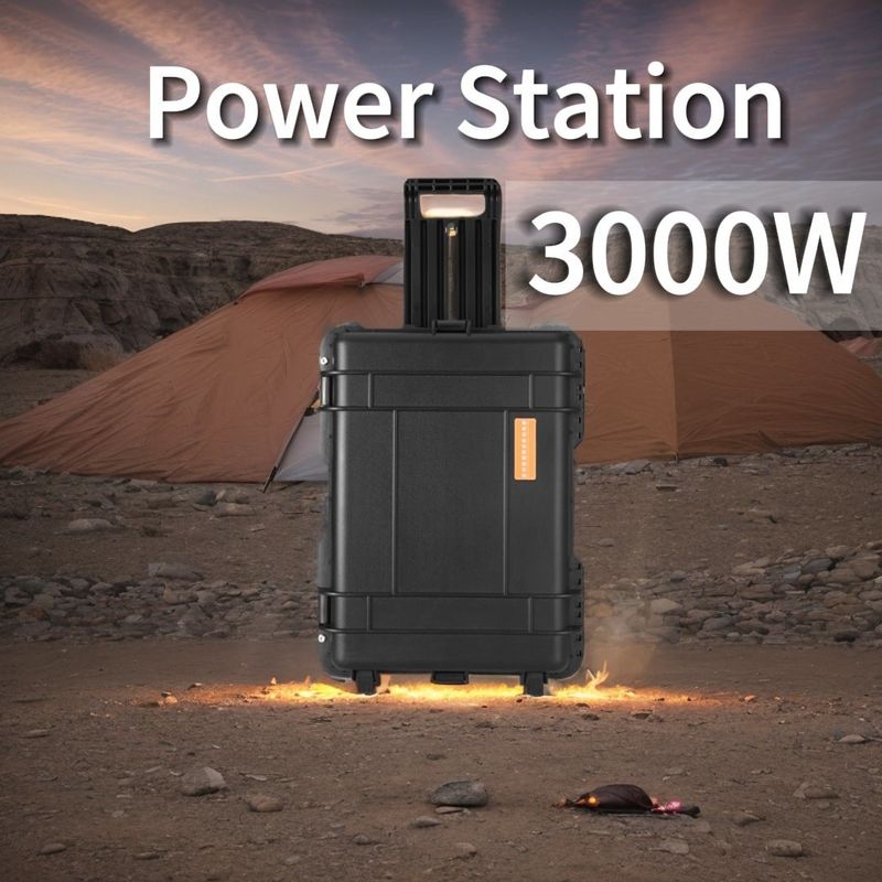 3000W φορητή ηλιακή ηλεκτρική τράπεζα για υπαίθρια κατασκήνωση Ταξιδεύοντας Γιατρισμός Οδική περιπέτεια