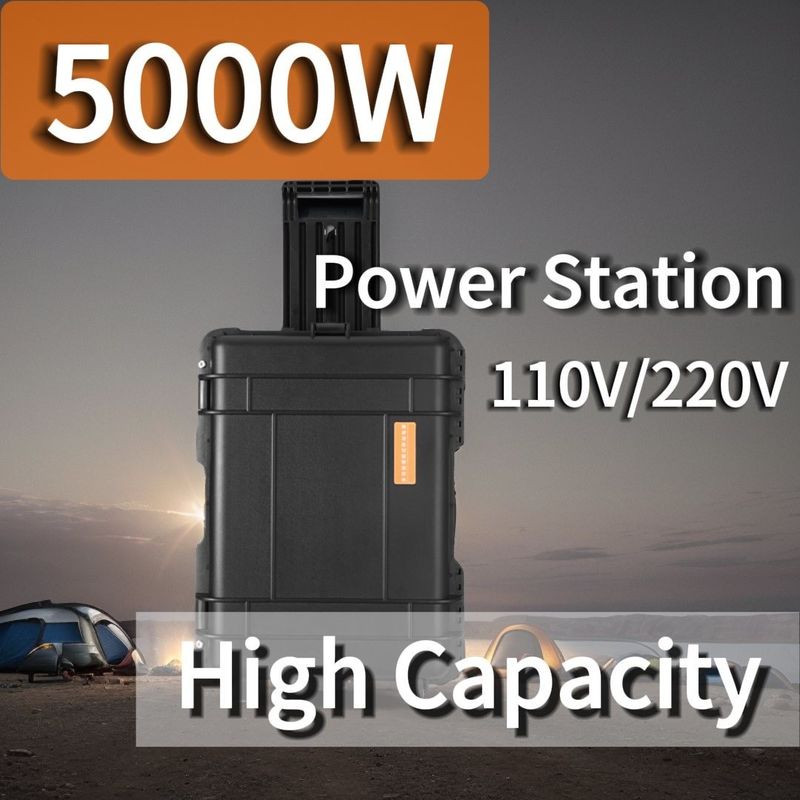 5000W ηλιακές γεννήτριες για φόρτιση 8000W Πάνω ισχύς 6-7h Χρόνος φόρτισης για υψηλή