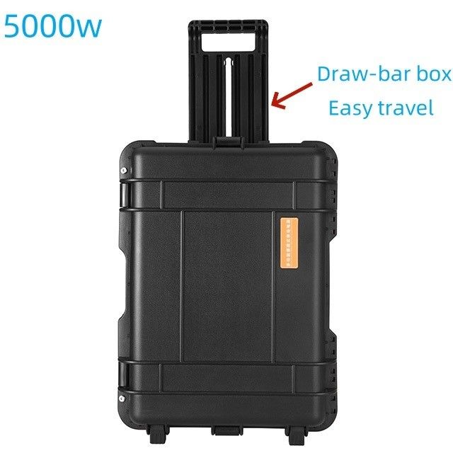 Φορητή τροφοδοσία κινητής ενέργειας 3000W 4000W 5000W Πάνω ισχύς 8000W Χρόνος φόρτισης 6-7h
