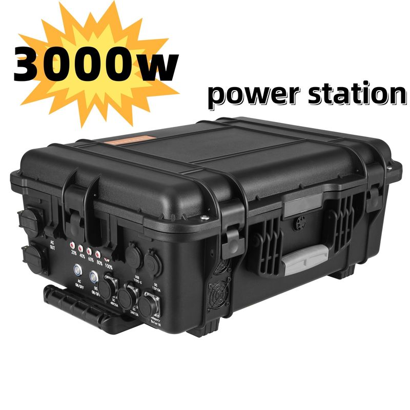 15A Max AC Output Εφεδρική μπαταρία φωσφορικού σιδήρου για επείγουσα φόρτιση σε εξωτερικά ταξίδια