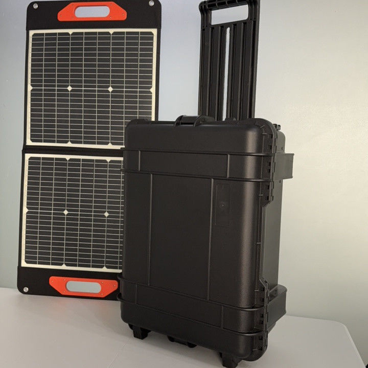 Εξωτερική φορητή κινητή τροφοδοσία 3000W ηλιακή γεννήτρια με ισχύ AC 110V/220V