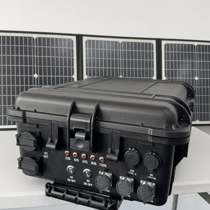 15A Max AC Output LiFePO4 Emergency USB Mobile Charging Station για όλους τους τύπους πρίζας