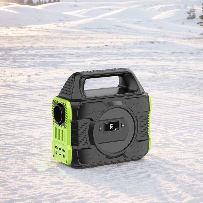110V 300W φορητός σταθμός γρήγορης φόρτισης με οθόνη LCD και 8000mAh χωρητικότητα μπαταρίας