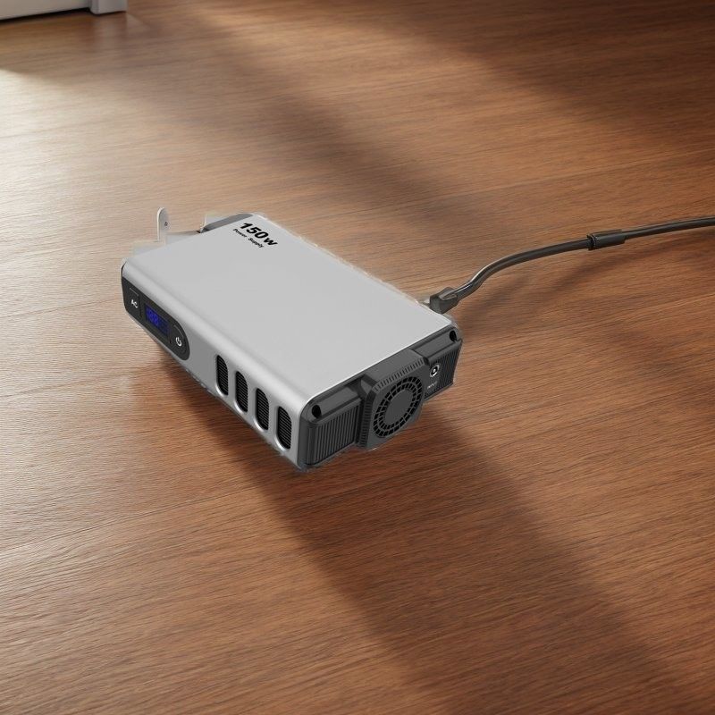 32000mAh φορητό σταθμό ηλεκτρικής ενέργειας ιόντων λιθίου 150W έξοδος 220V AC 50Hz/60Hz προσαρμογή