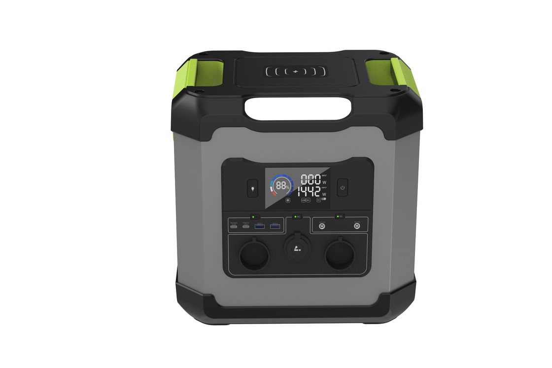 2000W 1680Wh LiFePO4 μπαταρία Ηλιακή ενέργεια γεννήτρια αποθήκευσης για εξωτερική έκτακτη ανάγκη Sos