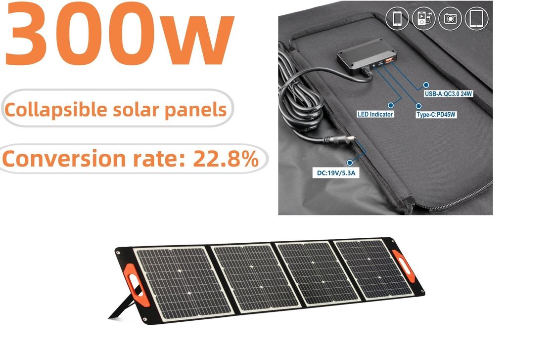 UB-300 300W Αδιάβροχα ηλιακά πάνελ Η τελευταία τεχνολογία για ανανεώσιμες πηγές ενέργειας το 2024
