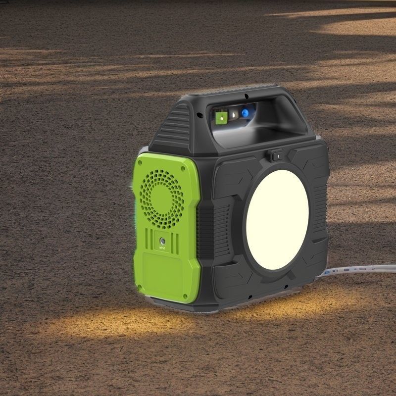 288wh 300W Πολυλειτουργικός φορητός συσσωρευτής Ηλιακό σταθμό για την αποθήκευση ενέργειας κατασκηνώσεων