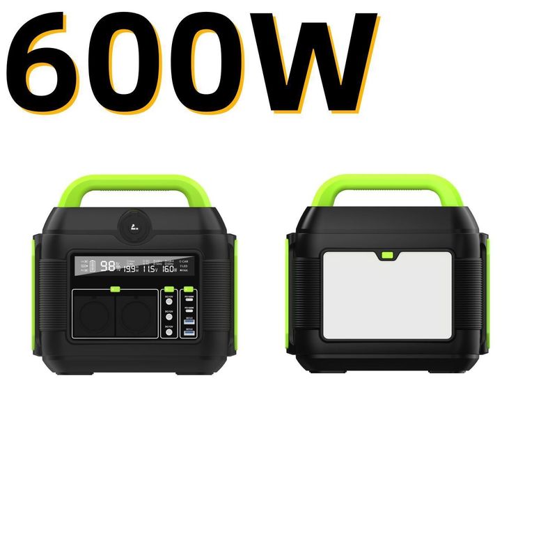 Ηλιακό σταθμό φόρτισης 600W MPPT για υπαίθρια κατασκήνωση Εξαιρετικό και ελαφρύ