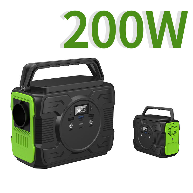 Φορητή γεννήτρια ενέργειας 200W με QC3.0 εξόδου 9V/2A και ονομαστική ισχύ 173wh