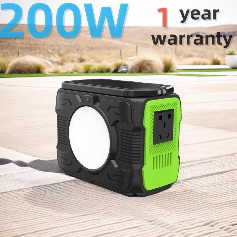 200W173wh Καμπινγκ Κινητή μπαταρία λιθίου Ηλιακή γεννήτρια Ηλεκτρική ενέργεια για απομακρυσμένη εργασία