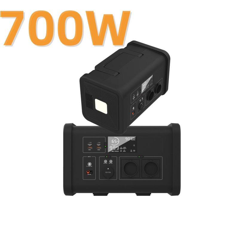 200W 300W 600W 700W φορητό σύστημα ηλιακής ενέργειας για το σπίτι με μπαλκόνι αποθήκευση ενέργειας και 1