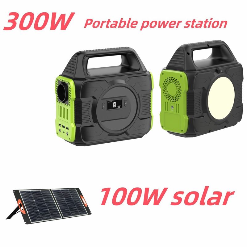 300W έξυπνη ηλιακή γεννήτρια κινητή φορτιστή μπαταρία RV λιθίου ηλιακή φορητή ηλεκτρική μονάδα