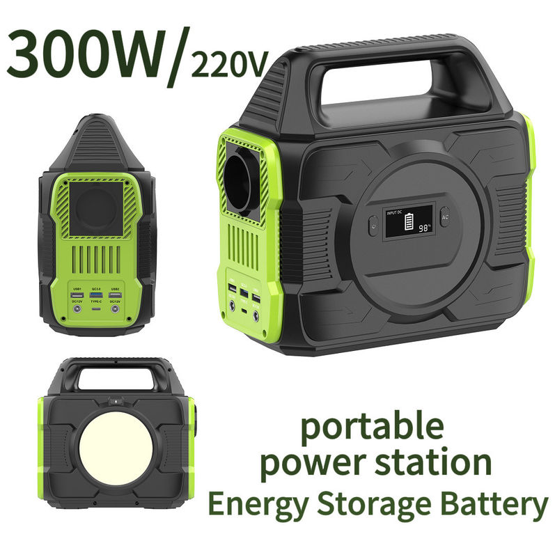 Ηλεκτρική μονάδα φορητής μπαταρίας 300W για οικιακές εφαρμογές για δείγματα και US 238 / κομμάτι