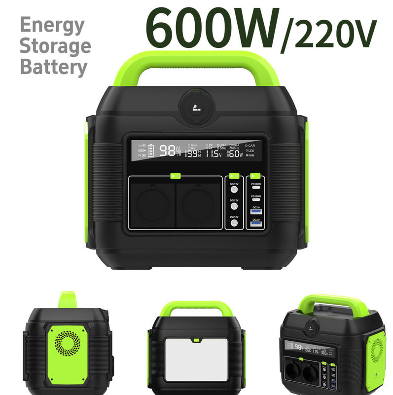 Μίνι φορητό σταθμό ηλεκτρικής ενέργειας 500W Η τέλεια τράπεζα ενέργειας για εξωτερικούς φορητούς υπολογιστές