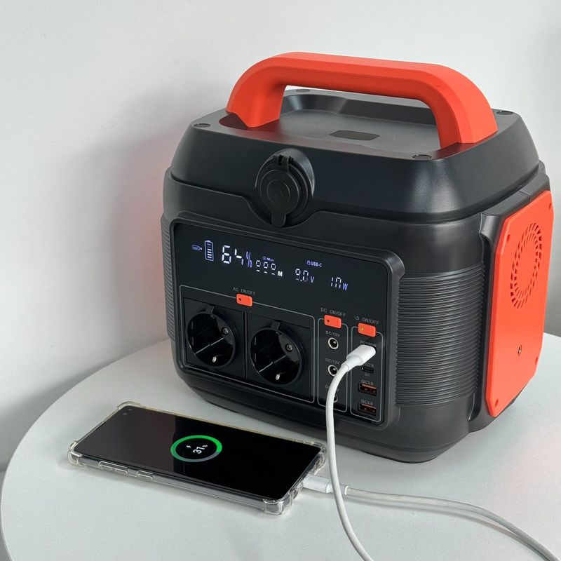 600W/300W/2200W φορητός γεννήτης αποθήκευσης ηλιακής ενέργειας για κατασκηνώσεις έκτακτης ανάγκης