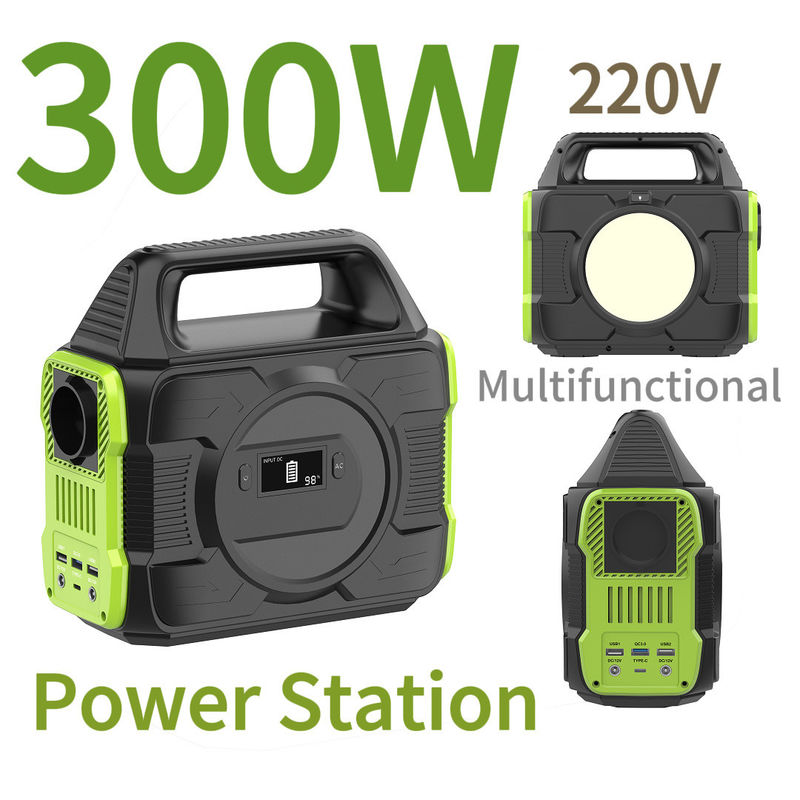 300W 220V Μαγνητικό προϊόν Κέντρο ηλεκτροπαραγωγής Ηλιακή μπαταρία Φορητά προϊόντα MPPT Ανακυκλώσιμο
