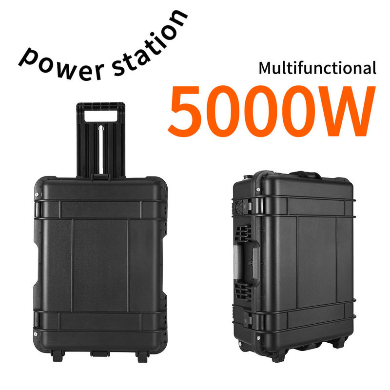 4800wh Δυνατότητα 5000W Φορητή γεννήτρια υποστήριξης 6-7h Χρόνος φόρτισης Ηλιακό σταθμό