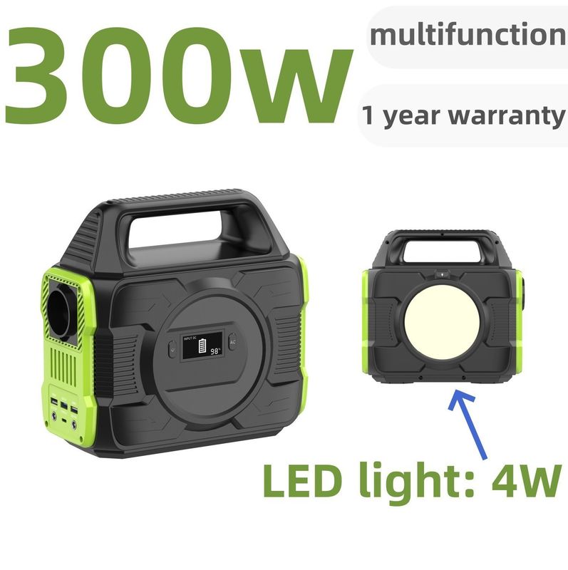 Un AC Socket Προσαρμόσιμο 300W φορητό ηλιακό εργοστάσιο με μπαταρία λιθίου 2024