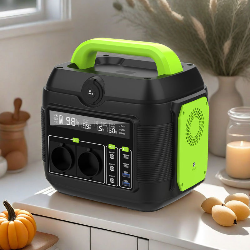Φορητό σταθμό ηλεκτρικής ενέργειας 300W 500W 600W 1200W 2200W για φόρτιση κατά την κατασκήνωση Ψαρά