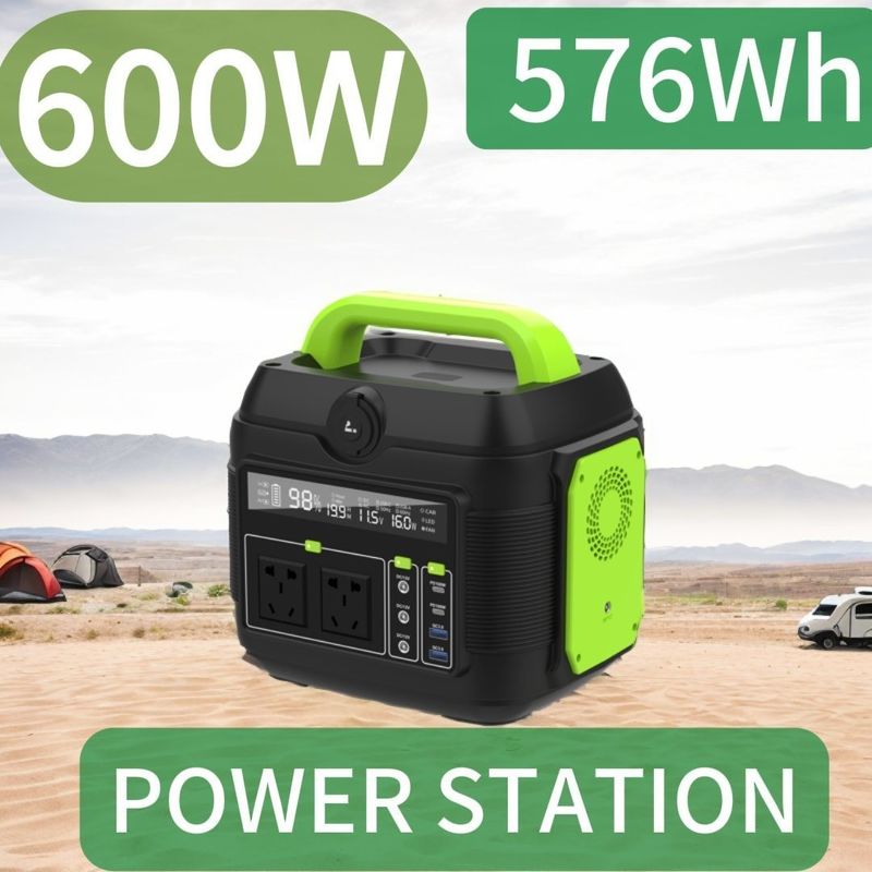 Προστασία από βραχυκύκλωμα 600W φορητή ηλιακή γεννήτρια για την παροχή ενέργειας έκτακτης ανάγκης σε κάμπινγκ αυτοκίνητα