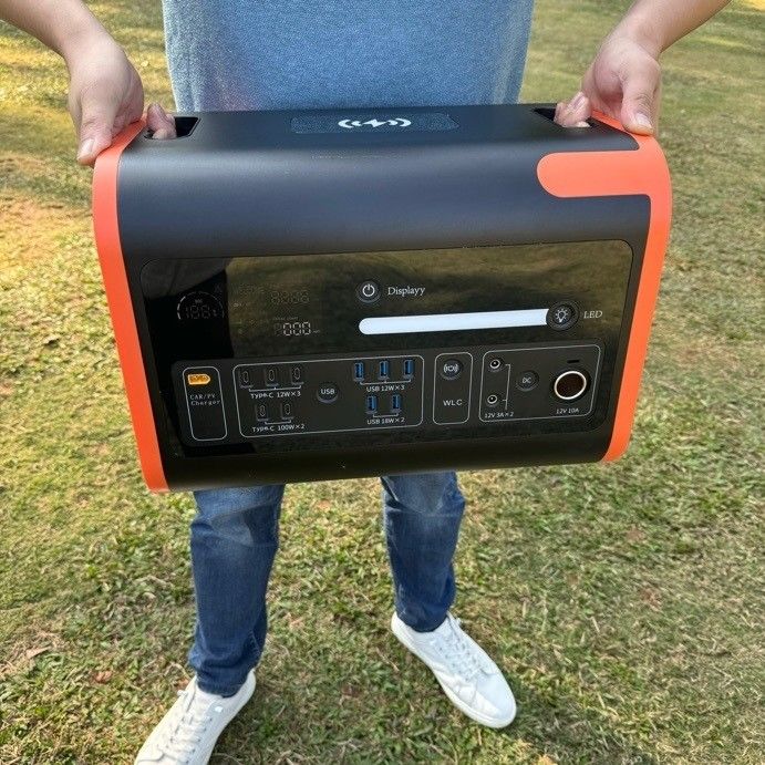 220V καθαρό κύμα sinus LiFePO4 μπαταρία ηλιακή γεννήτρια 2048wh σε αναμονή αποθήκευση ενέργειας 2200W φορητό σταθμό ηλεκτρικής ενέργειας