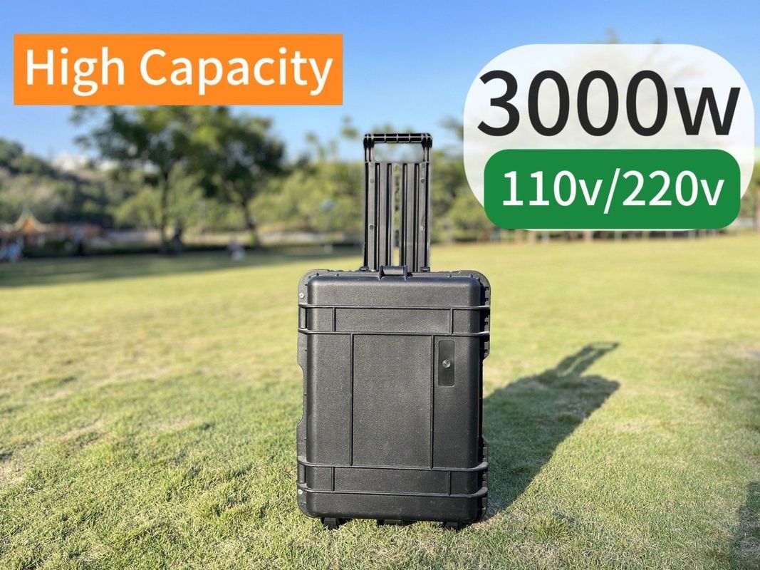 6000W Πιο υψηλή ισχύς 300W/600W Διαφορετική Ηλιακή Ενέργεια Φορητό σταθμό ηλεκτρικής ενέργειας για εξωτερικούς χώρους