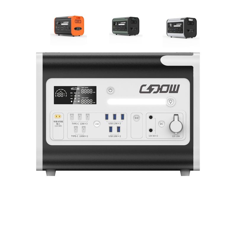 50/60Hz Ασύρματη έξοδος φόρτισης Ηλεκτρική γεννήτρια μπαταρίας λιθίου για το σπίτι / εξωτερικό / έκτακτη ανάγκη