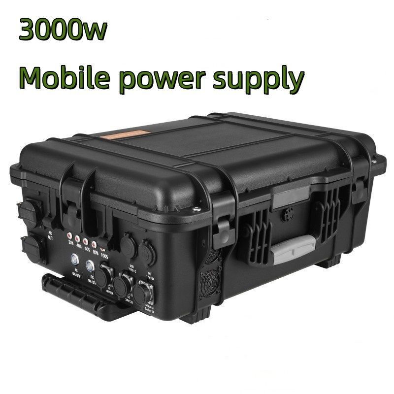 USB/τύπος-C 18W Max LiFePO4 110V/220V 3000W/4000W/5000W Οικιακό φορητό σταθμό ηλεκτροπαραγωγής