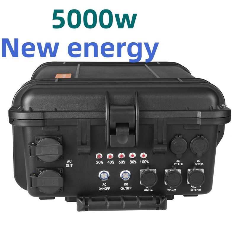 8000W Ηλεκτρική σταθμός μέγιστης ισχύος LiFePO4 Lithium Battery