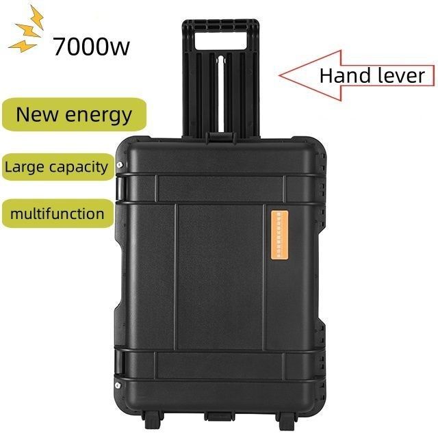 ST-70 Τερνή μπαταρία λιθίου 7000W φορητή ηλιακή γεννήτρια για εξωτερικές περιπέτειες