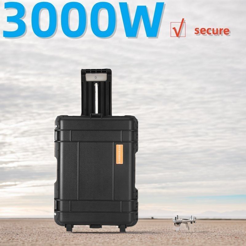 Προστασία υψηλής θερμοκρασίας 3000W UPS Ηλιακό πάνελ εξωτερικό φορτιστή κινητών συσκευών για προϊόντα