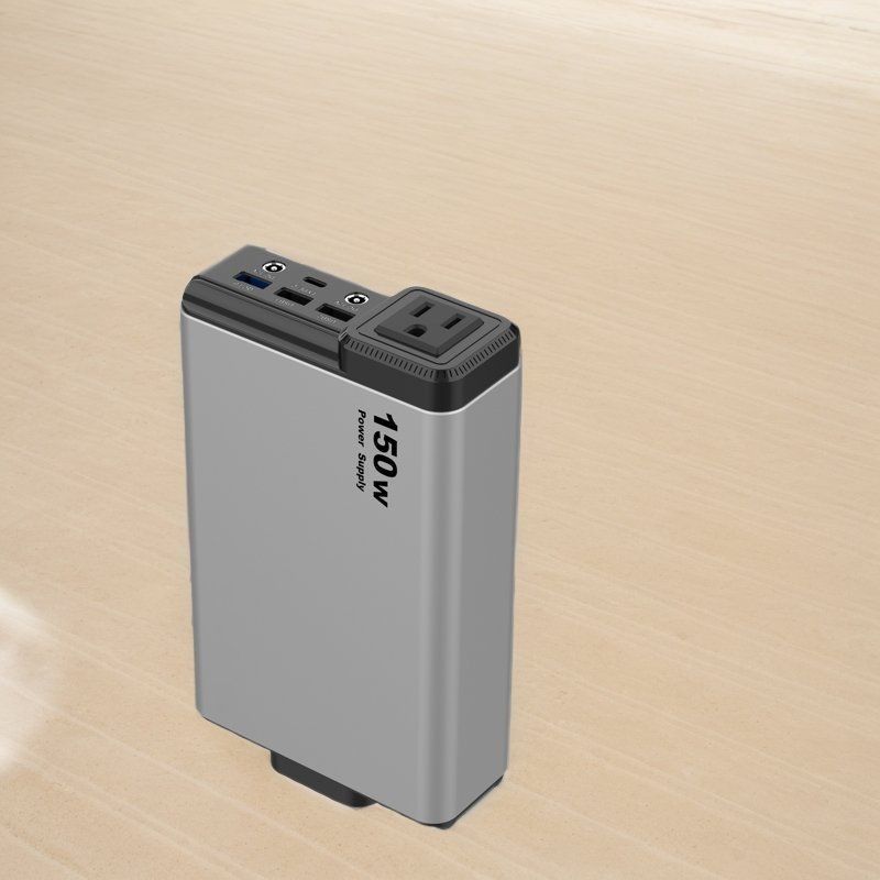 Ανακυκλώσιμο 150W ηλιακό σταθμό τραπεζικής ενέργειας Ιδανικό για υπαίθριο κάμπινγκ και επείγουσα κατάσταση στο σπίτι