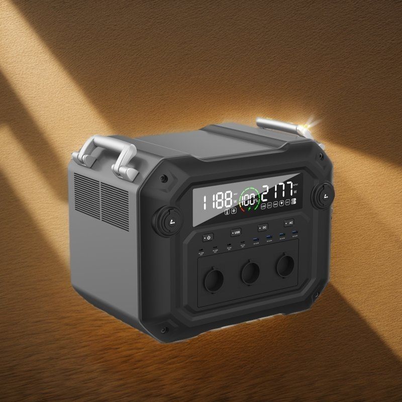 Un38.3/MSDS Δοκιμασμένη ηλιακή γεννήτρια 2500W 2000W 3000W φορητό σταθμό ηλεκτρικής ενέργειας για κινητά
