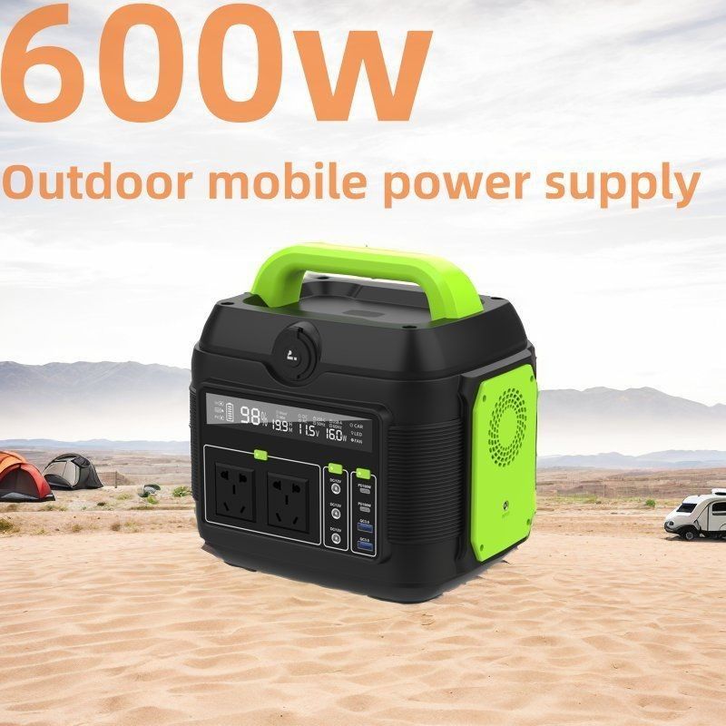 600W/160000mAh AC110V 220V Ηλιακός γεννήτης σταθμού παραγωγής ενέργειας για εξωτερική αποθήκευση ενέργειας κατασκηνώσεων