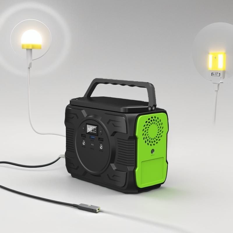 48000mAh χωρητικότητα μπαταρίας Δύναμη φορητή ηλεκτρική τράπεζα για το σπίτι και την κατασκήνωση 200W 173Wh