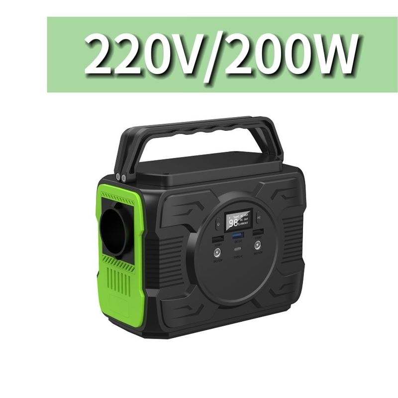200W φορητό αναδιπλούμενο ηλιακό πάνελ για κάμπινγκ Power Bank και φορητό σταθμό παραγωγής ενέργειας