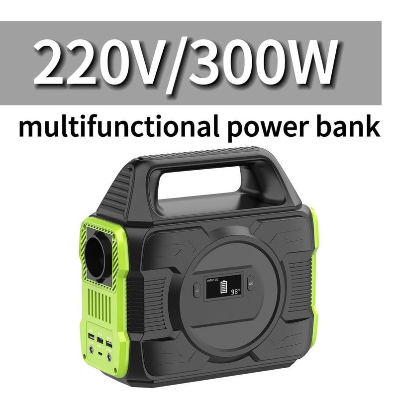 Ανακυκλώσιμο 110V 220V 300W φορητό σταθμό ηλεκτρικής ενέργειας Ηλιακή γεννήτρια