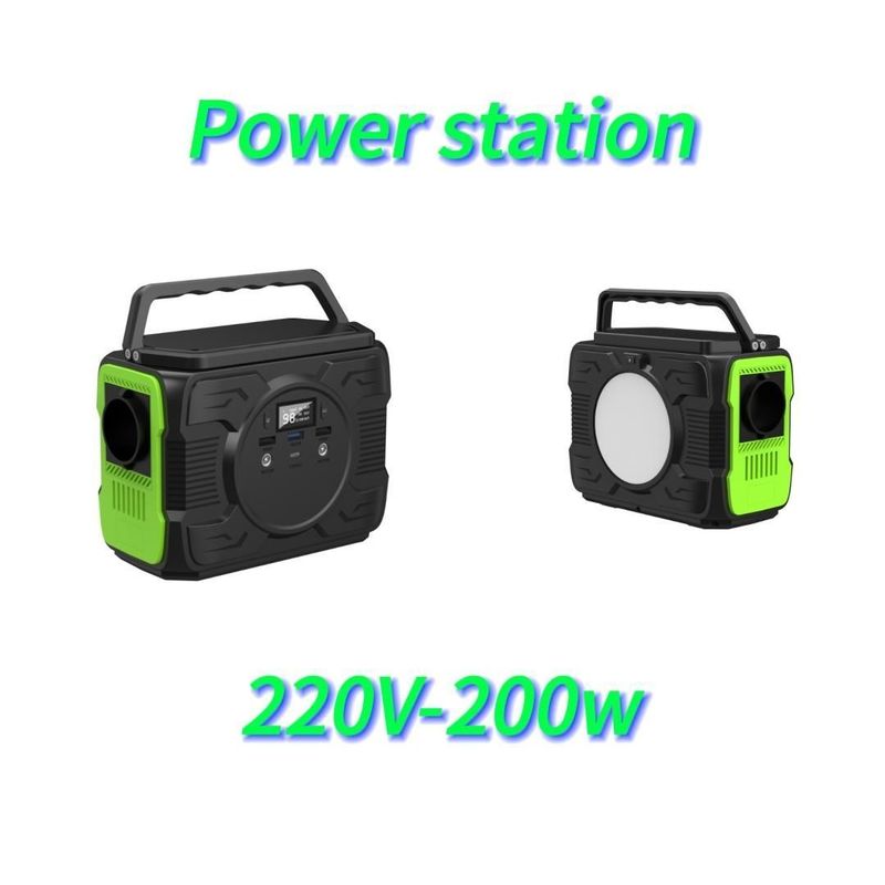 Ηλιακή γεννήτρια 200W AC Socket Ιδανική για οικιακές συσκευές και καταστάσεις έκτακτης ανάγκης