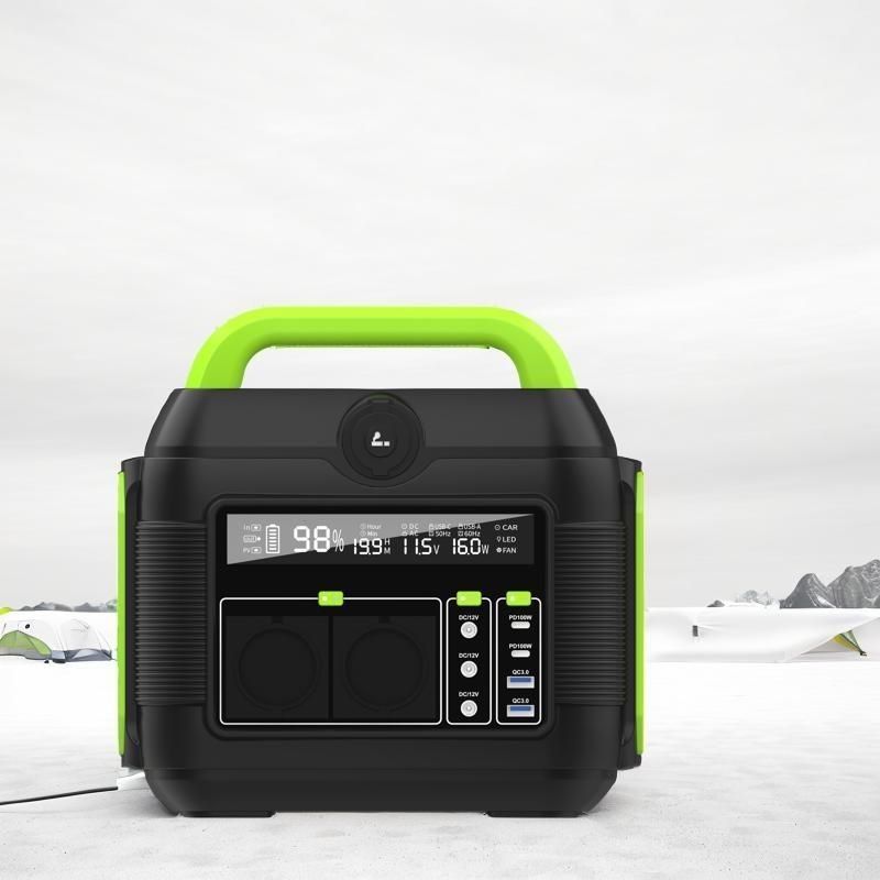 600W Σινικό κύμα 220V 576wh Εξωτερική κατασκήνωση Μπαταρία λιθίου Κινητή τροφοδοσία για το σπίτι