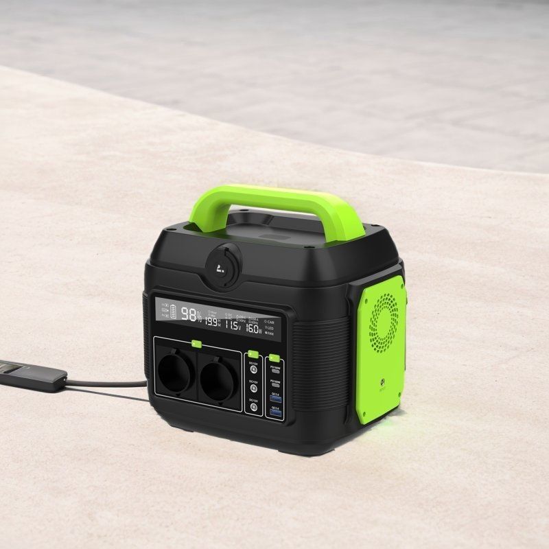 Προσαρμόσιμη 600W Μίνι UPS φορητή γεννήτρια 220V EU AC Socket παροχή ενέργειας έκτακτης ανάγκης