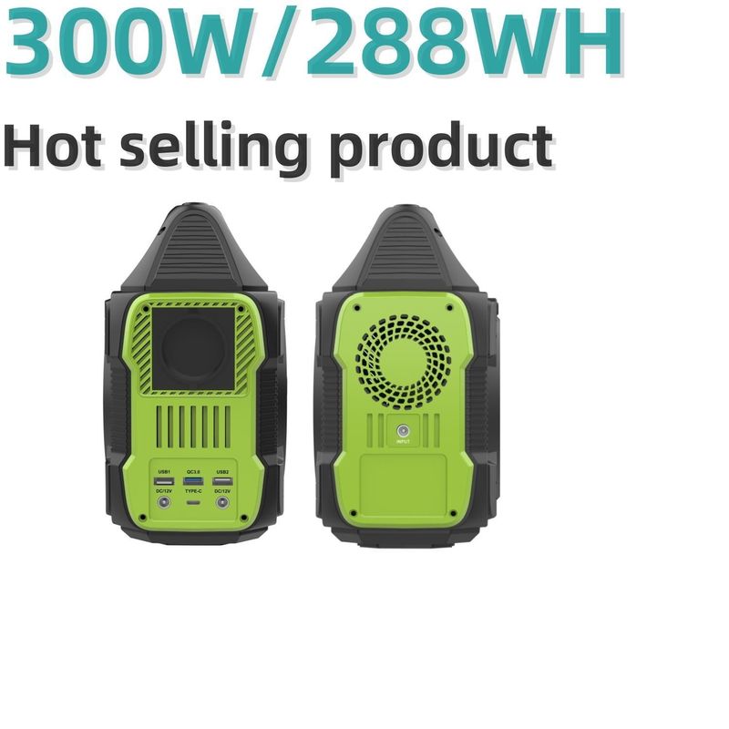 Εξωτερική ταχεία φόρτιση 300W φορητό σταθμό ενέργειας Ηλιακή γεννήτρια με μπαταρία λιθίου S3