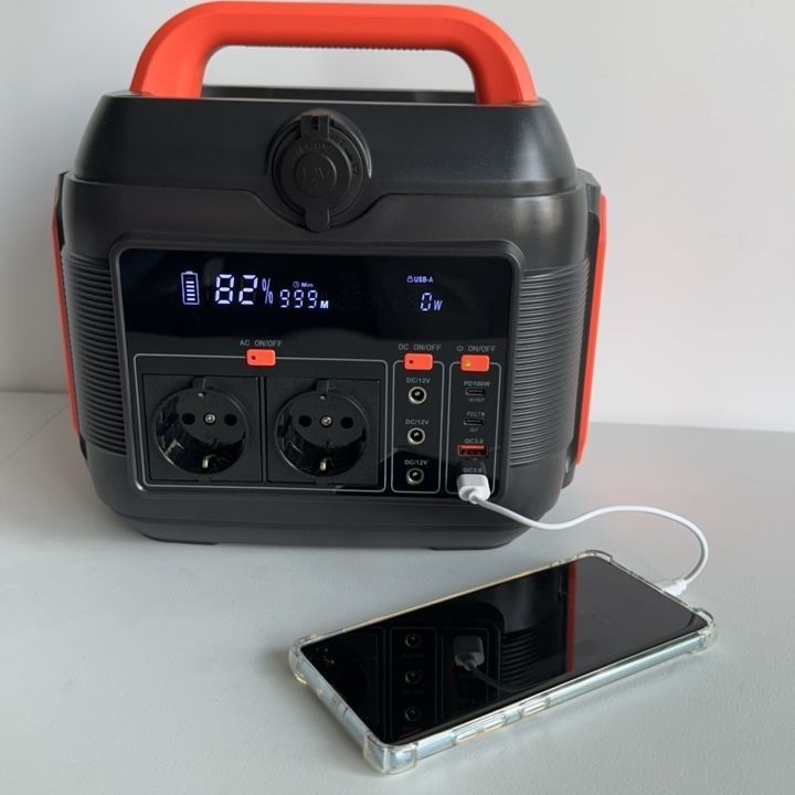 Ηλεκτρική ισχύς κινητής ενέργειας 600W για υπαίθριο κάμπινγκ
