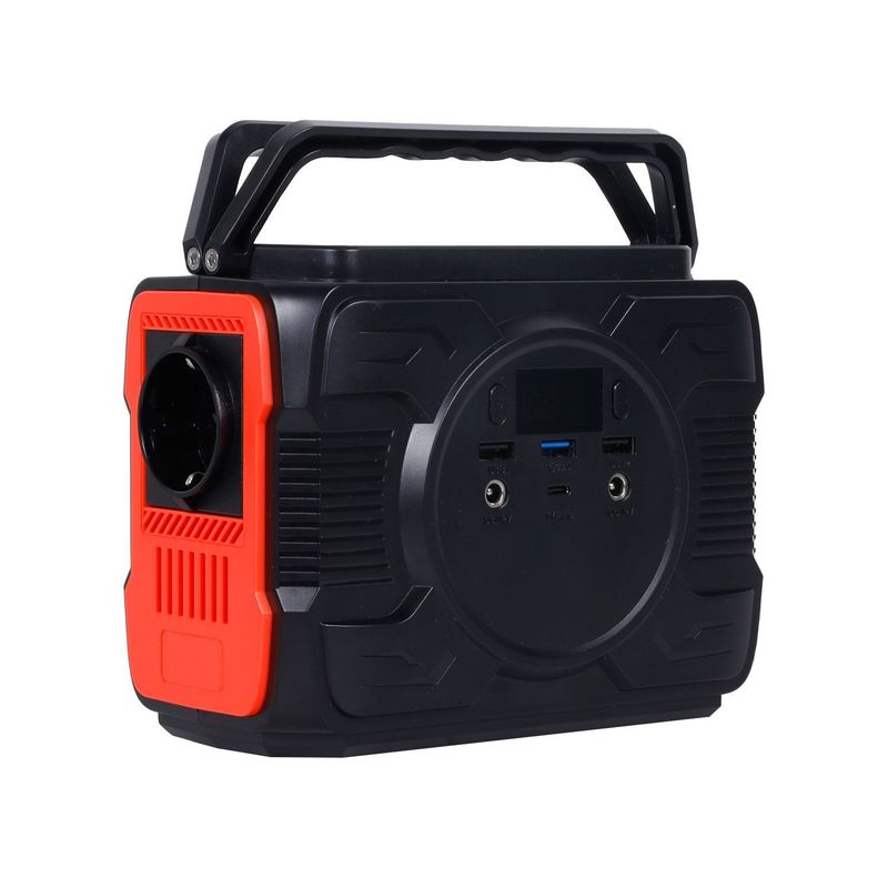 12V-16.8V/6A DC1 2 Εξόδου 220V Υψηλής ισχύος Φορητό κινητό σταθμό ηλεκτρικής ενέργειας 200W μπαλκόνι