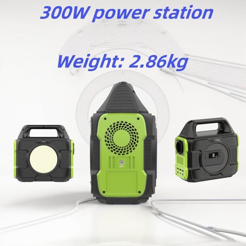 300W φορητό σταθμό ενέργειας 288wh εξωτερική ηλιακή γεννήτρια S3 για κάμπινγκ και RV ενέργεια
