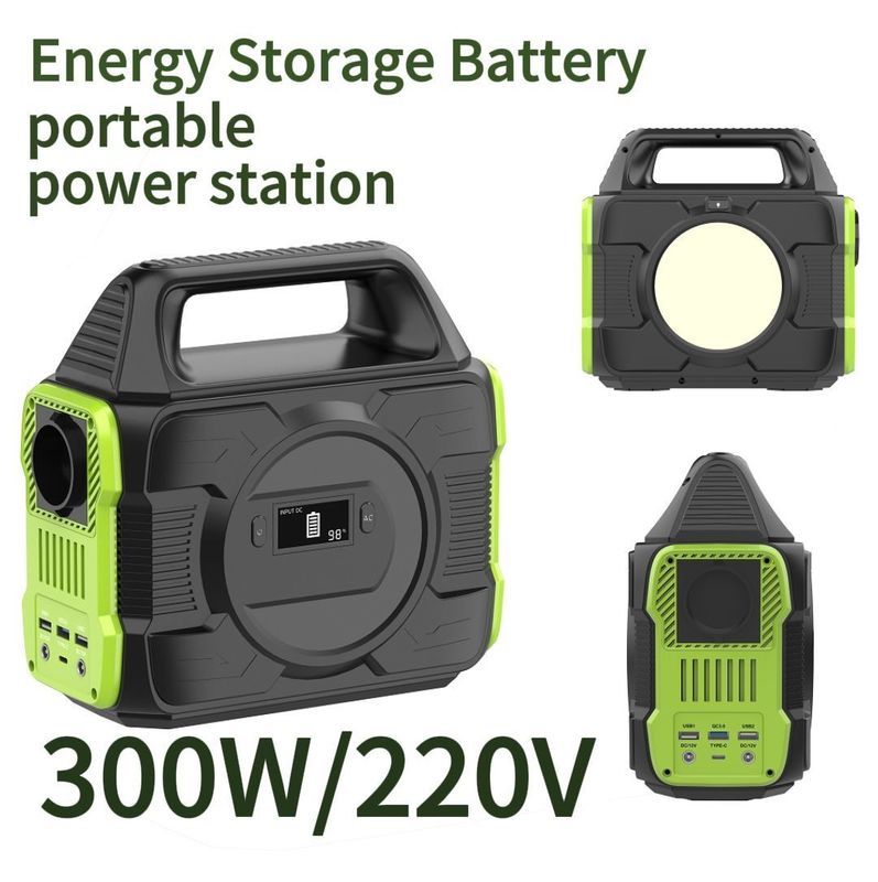 S3 300W Μίνι εκτός δικτύου Ηλιακό σύστημα φορητής ηλιακής ηλεκτρικής ενέργειας με EU AC Socket