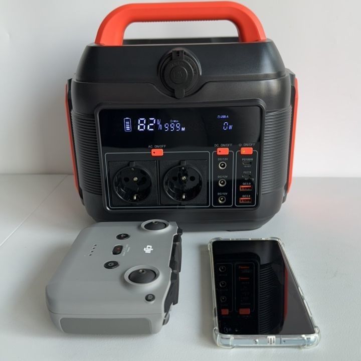 Φορητός γεννήτης μπαταρίας λιθίου 600W/576wh για εξωτερικό κάμπινγκ RV Power Station