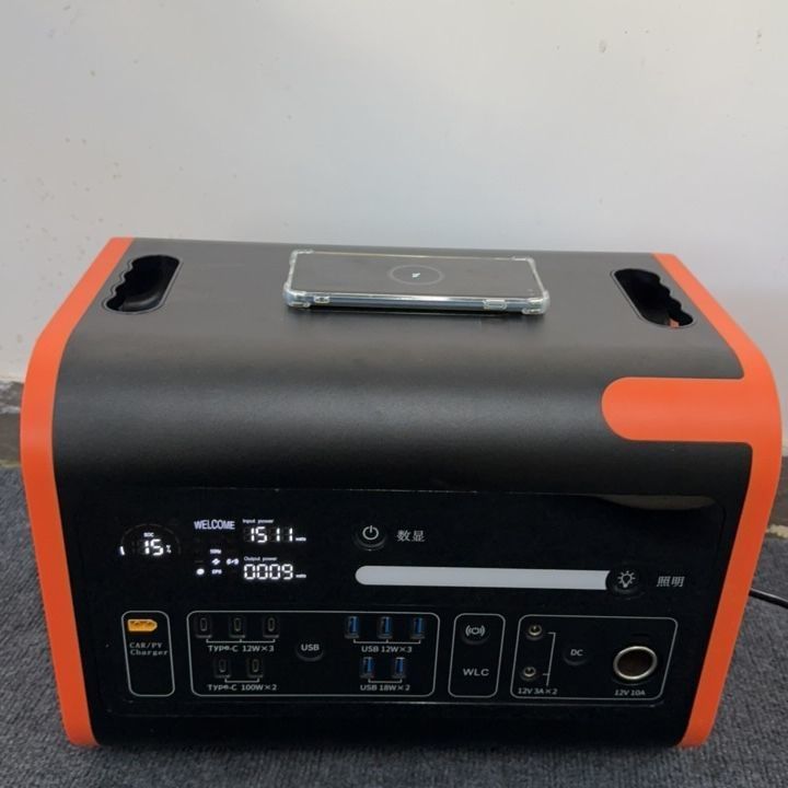 300W/600W/2200W/3000W φορητή κινητή παροχή ενέργειας για ηλιακή γεννήτρια έκτακτης ανάγκης