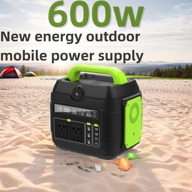 Αφαίρετη μπαταρία 600W Ηλιακή γεννήτρια για έκτακτη λειτουργία εξωτερικού σταθμού ηλεκτρικής ενέργειας