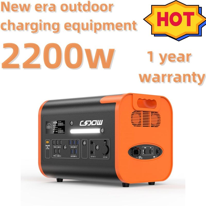 2000W/2200W/2400W φορητός ηλιακός γεννήτης Lifepo4 για σταθμό έκτακτης φόρτισης
